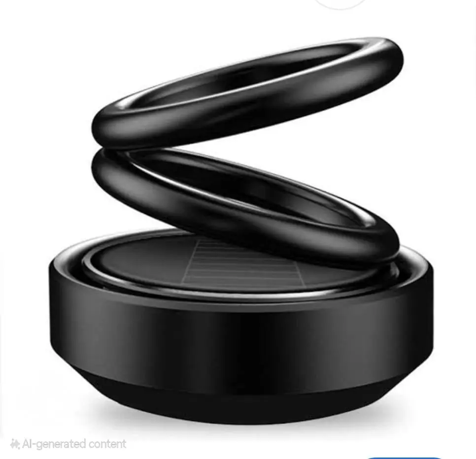 Solar Car Aroma Diffuser 360 Rotating Design, Air freshner For Car, Home, Office