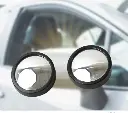 Car Blind Spot Mirror - Hd Glass, Convex & Frameless (2Pcs Set)