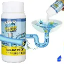 powerfull sink drain cleaner portable powder cleaning tool super clog remover chemical powder agent for kitchen toilet pipe dredging (110gm)